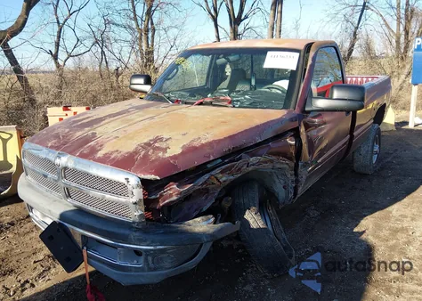 2001 Dodge Ram 2500 St из США, поврежденный, VIN 3B7KF26651M279927